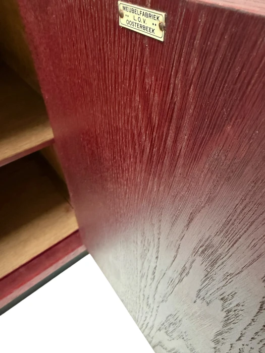 Two Art Deco Modernist Nightstands by A.H. Jansen for L.O.V. Oosterbeek, 1920s